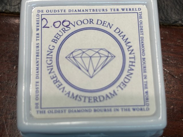 Edelsteen - 2.00 carat natuurlijke paarse spinel - afbeelding 4 van  4