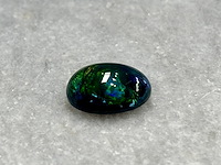 Edelsteen - 3.24 carat natuurlijke black opal - afbeelding 2 van  5