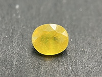Edelsteen - 3.30 carat natuurlijke gele saffier - afbeelding 1 van  5