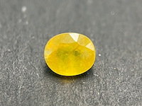 Edelsteen - 3.30 carat natuurlijke gele saffier