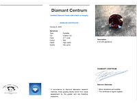 Edelsteen - 4.56 carat natuurlijke rubelliet - afbeelding 3 van  4