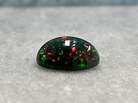 Edelsteen - 5.23 carat natuurlijke black opal - afbeelding 2 van  5