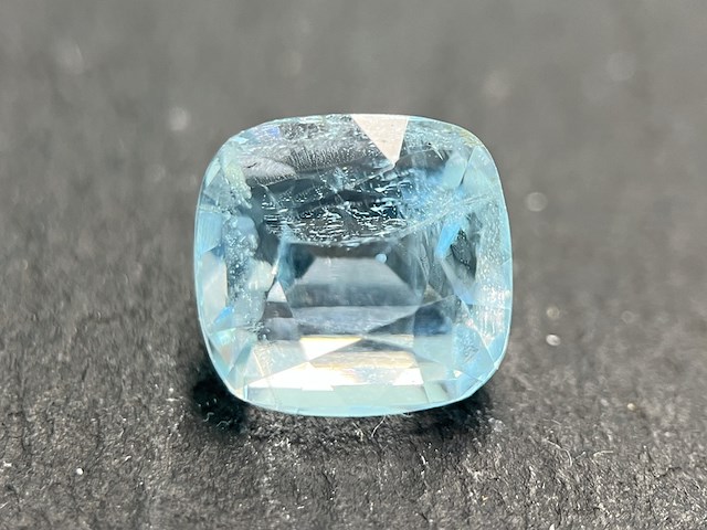 Edelsteen - 6.47 carat natuurlijke aquamarijn - afbeelding 1 van  5
