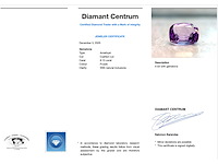 Edelsteen - 8.13 carat paarse natuurlijke amethist - afbeelding 3 van  4