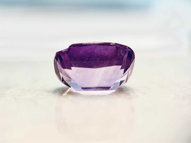Edelsteen - 8.13 carat paarse natuurlijke amethist - afbeelding 4 van  4