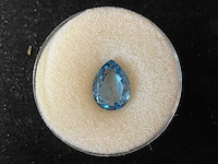 Edelsteen - blauwe edelsteen - afbeelding 1 van  2