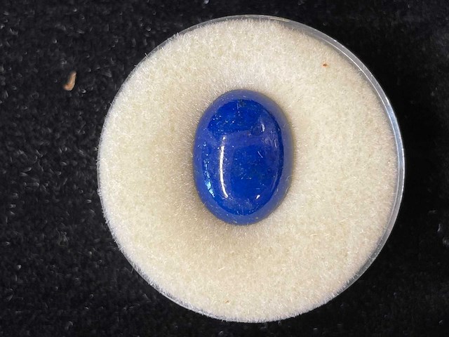 Edelsteen - blauwe edelsteen - afbeelding 1 van  2