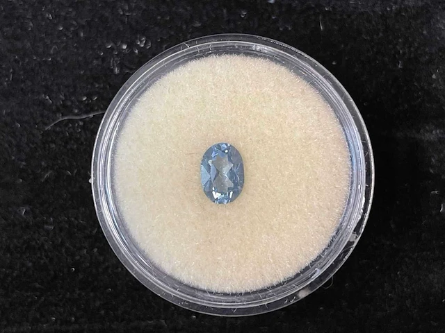 Edelsteen - blauwe topaas - afbeelding 1 van  2