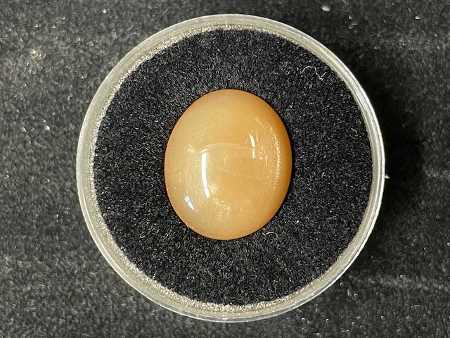 Edelsteen - oranje edelsteen - afbeelding 1 van  2