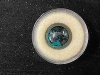 Edelsteen - zwart - turquoise gemixte edelsteen - afbeelding 1 van  2