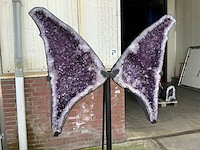 Edelsteen amethist vlinder - afbeelding 1 van  8