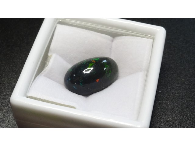 Edelsteen | natural black opal 11.50ct - afbeelding 1 van  5