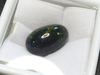 Edelsteen | natural black opal 11.50ct - afbeelding 3 van  5