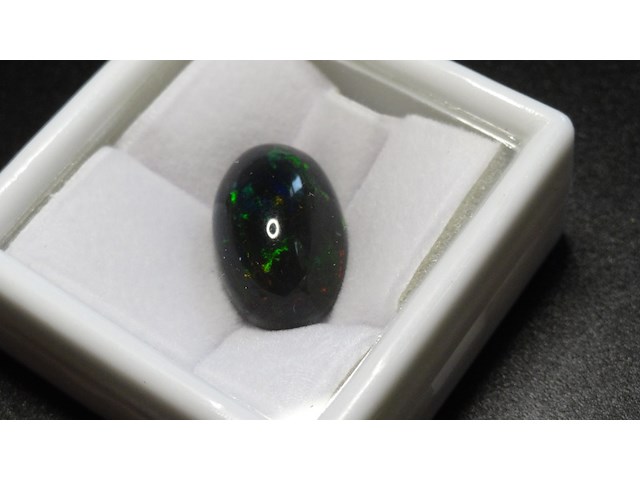 Edelsteen | natural black opal 11.50ct - afbeelding 4 van  5