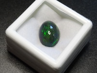 Edelsteen | natural black opal 3.85ct - afbeelding 3 van  4
