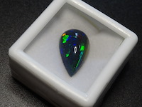Edelsteen | natural black opal 4.23ct - afbeelding 2 van  4