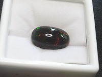 Edelsteen | natural black opal 6.42ct - afbeelding 1 van  4