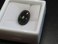 Edelsteen | natural black opal 6.42ct - afbeelding 2 van  4