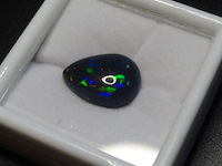 Edelsteen | natural black opal 7.45ct - afbeelding 1 van  5