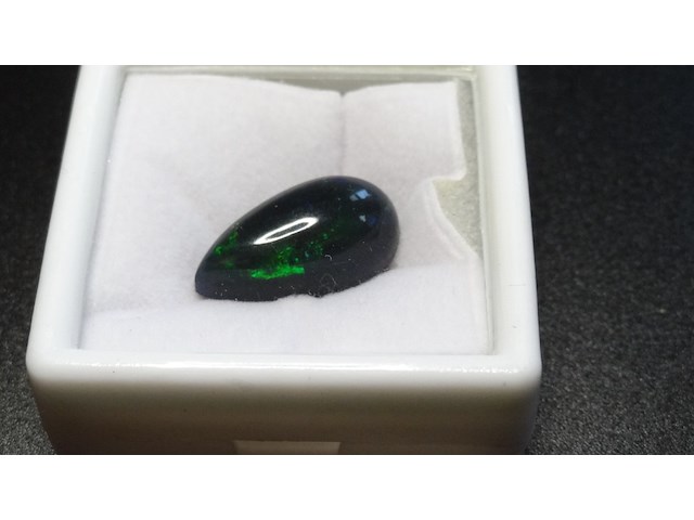Edelsteen | natural black opal 9.97ct - afbeelding 1 van  4