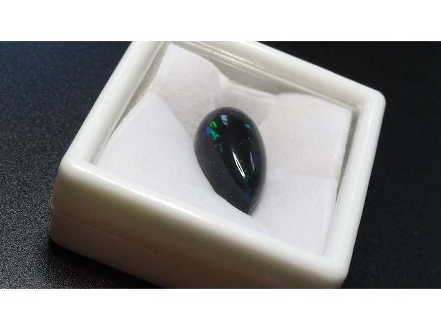 Edelsteen | natural black opal 9.97ct - afbeelding 3 van  4
