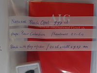 Edelsteen | natural black opal 9.97ct - afbeelding 4 van  4