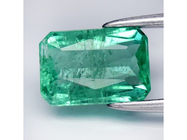 Edelsteen | natural emerald 1.03ct - afbeelding 1 van  5