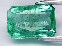 Edelsteen | natural emerald 1.03ct - afbeelding 1 van  5
