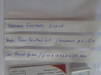 Edelsteen | natural emerald 2.47ct - afbeelding 5 van  5