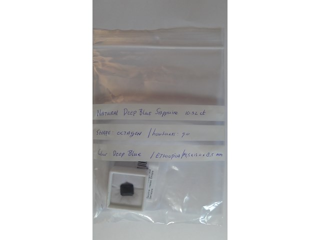 Edelsteen | natural sapphire 10.32ct - afbeelding 5 van  5