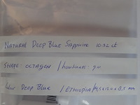 Edelsteen | natural sapphire 10.32ct - afbeelding 5 van  5