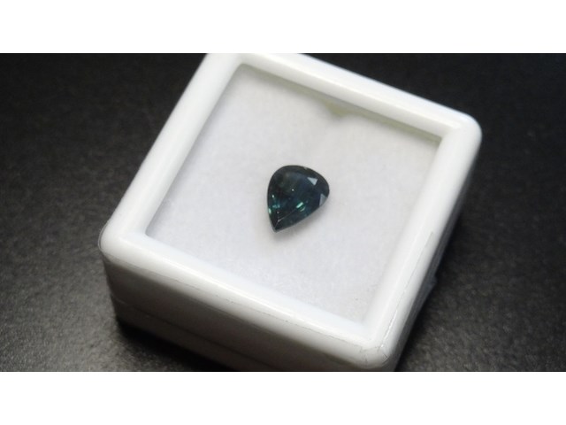 Edelsteen | natural sapphire 1.23ct - afbeelding 2 van  5