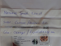 Edelsteen | natural spinel 1.04ct - afbeelding 5 van  5