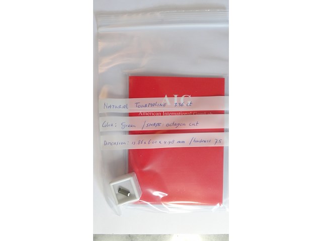 Edelsteen | natural tourmaline 3.36ct - afbeelding 4 van  4