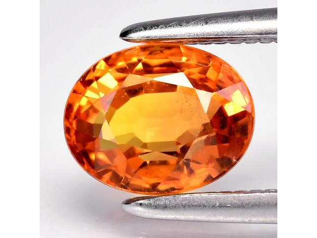 Edelsteen | natural yellow songea sapphire 1.11ct - afbeelding 1 van  5