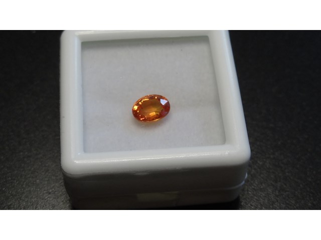Edelsteen | natural yellow songea sapphire 1.11ct - afbeelding 2 van  5