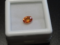 Edelsteen | natural yellow songea sapphire 1.11ct - afbeelding 2 van  5