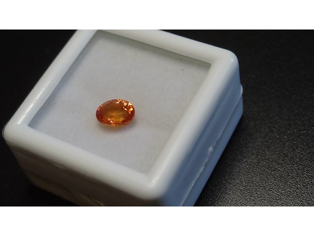 Edelsteen | natural yellow songea sapphire 1.11ct - afbeelding 3 van  5