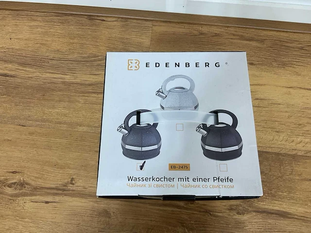 Edenberg - eb-2475 grijs - waterkoker - afbeelding 6 van  13