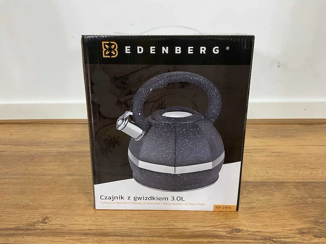 Edenberg - eb-2475 grijs - waterkoker - afbeelding 1 van  13