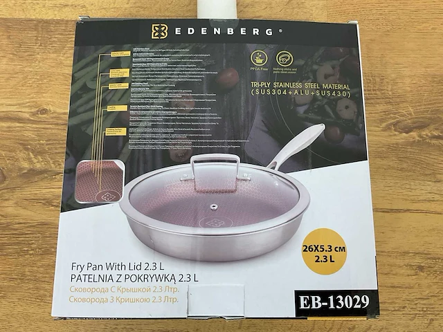 Edenberg eb-13027 pan - afbeelding 10 van  12