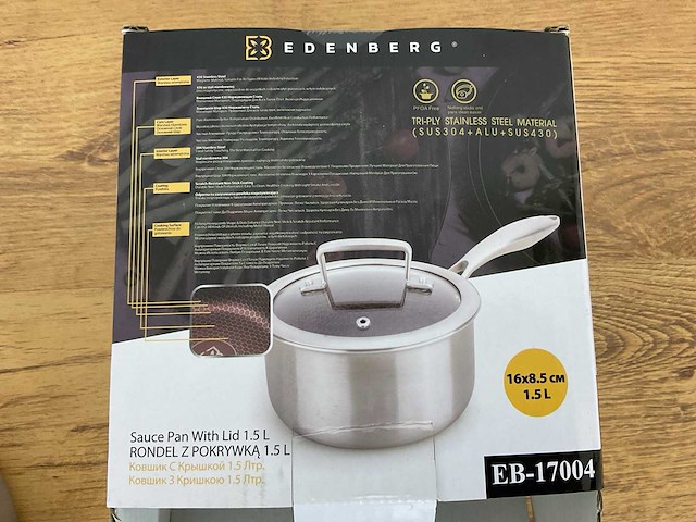 Edenberg eb-17004 pan - afbeelding 1 van  3