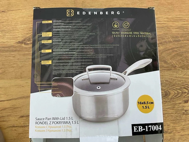 Edenberg eb-17004 pan - afbeelding 3 van  11