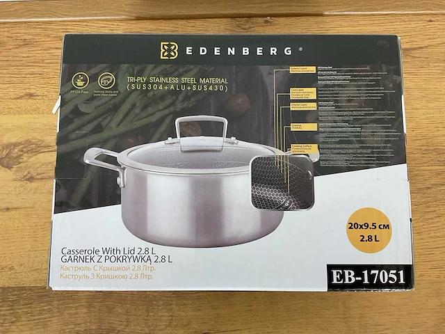 Edenberg eb-17051 pan - afbeelding 9 van  12