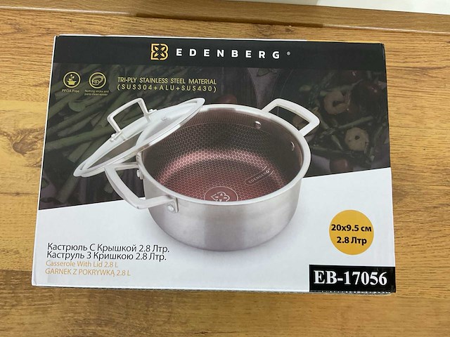 Edenberg eb-17056 pan - afbeelding 1 van  2
