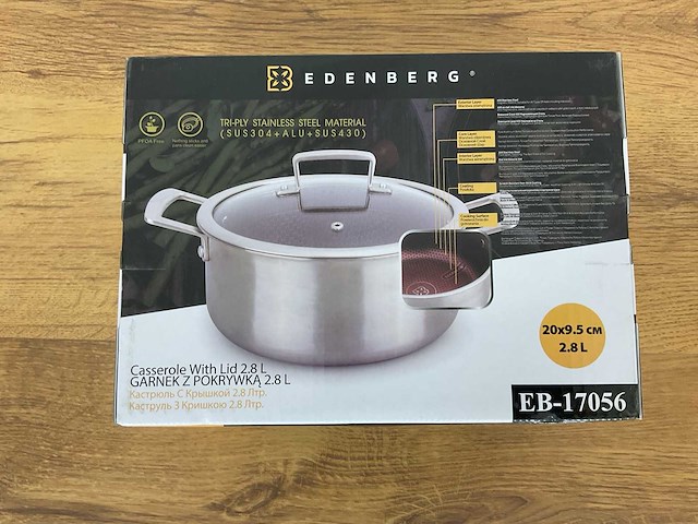 Edenberg eb-17056 pan - afbeelding 2 van  2