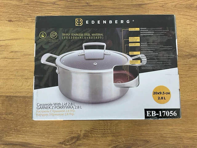 Edenberg eb-17056 pan - afbeelding 12 van  13