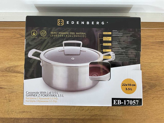 Edenberg eb-17057 pan - afbeelding 5 van  6