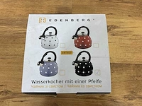 Edenberg eb-1922 zwart/wit waterkoker - afbeelding 8 van  13