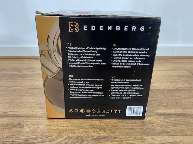 Edenberg eb-1927 rood waterkoker - afbeelding 7 van  13